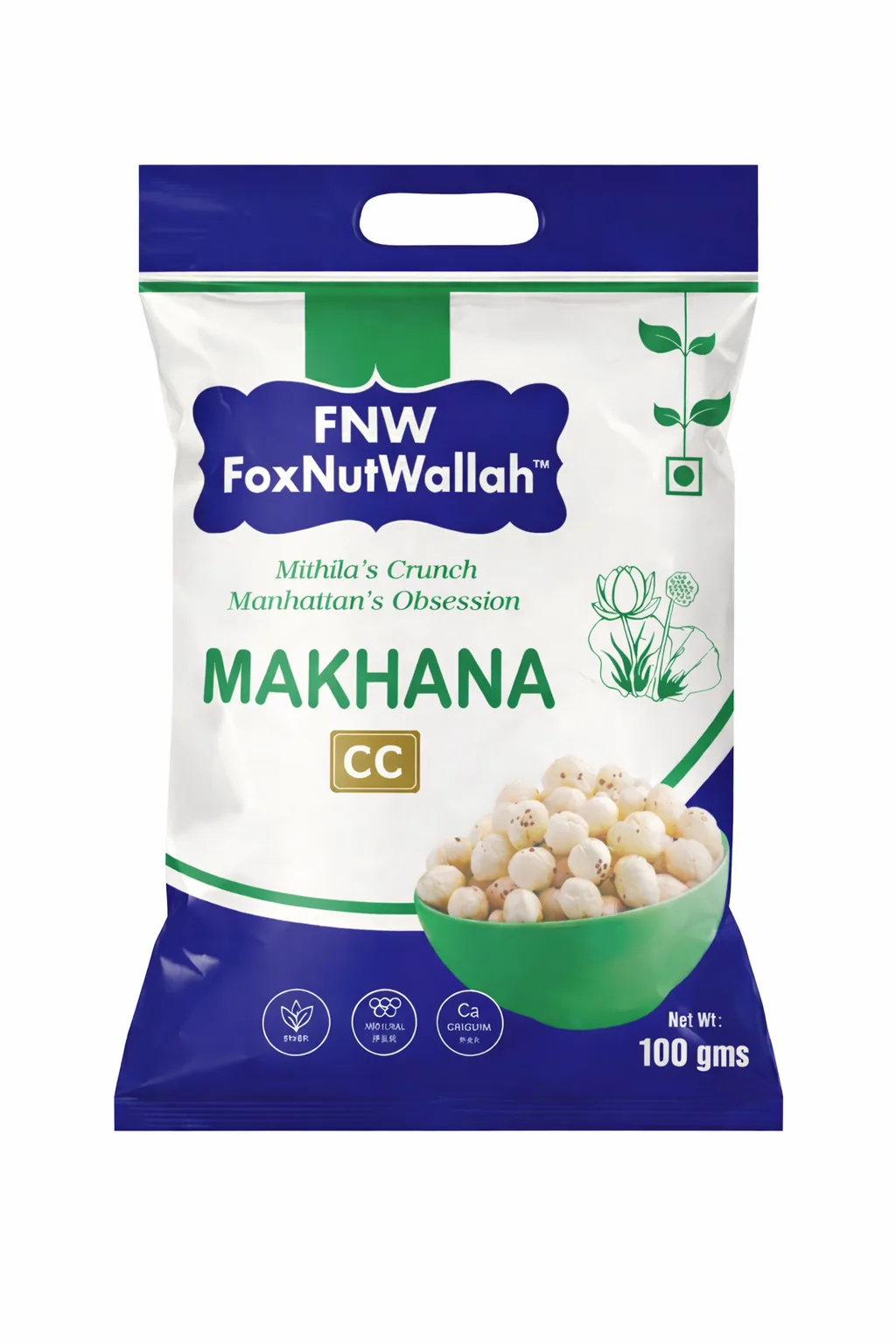 FoxNutWallah Classic Choice Makhana pack